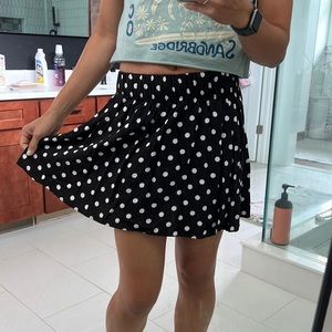 Pink / Victoria’s Secret polka dot skirt